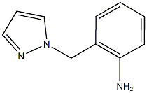 2-(1H-pyrazol-1-ylmethyl)aniline 结构式