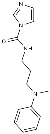 N-{3-[methyl(phenyl)amino]propyl}-1H-imidazole-1-carboxamide