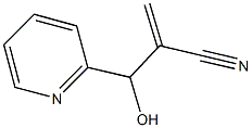 2-[hydroxy(pyridin-2-yl)methyl]acrylonitrile 化学構造式