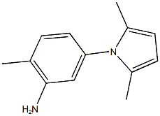 5-(2,5-dimethyl-1H-pyrrol-1-yl)-2-methylaniline 结构式