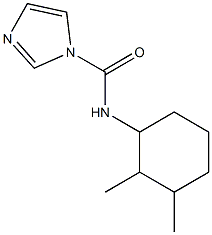 N-(2,3-dimethylcyclohexyl)-1H-imidazole-1-carboxamide Struktur