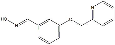 3-(pyridin-2-ylmethoxy)benzaldehyde oxime|