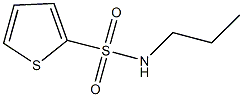 N-propylthiophene-2-sulfonamide Structure