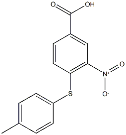  3-Nitro-4-p-tolylsulfanyl-benzoic acid