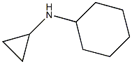 N-cyclohexyl-N-cyclopropylamine Structure