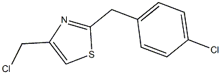 2-(4-chlorobenzyl)-4-(chloromethyl)-1,3-thiazole