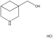 3-azabicyclo[3.1.1]hept-1-ylmethanol hydrochloride Structure