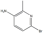 6-BROMO-2-METHYLPYRIDIN-3-AMINE Structure