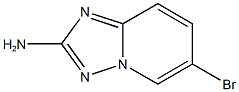 6-bromo-[1,2,4]triazolo[1,5-a]pyridin-2-amine Struktur