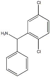 (2,5-dichlorophenyl)(phenyl)methanamine Struktur
