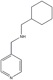 (cyclohexylmethyl)(pyridin-4-ylmethyl)amine|