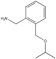 {2-[(propan-2-yloxy)methyl]phenyl}methanamine Structure