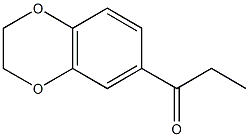 1-(2,3-dihydro-1,4-benzodioxin-6-yl)propan-1-one,,结构式