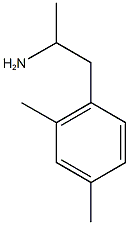 1-(2,4-dimethylphenyl)propan-2-amine Structure
