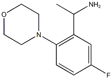 1-[5-fluoro-2-(morpholin-4-yl)phenyl]ethan-1-amine