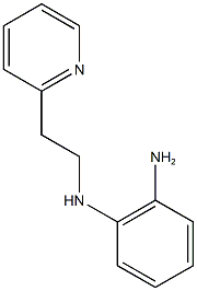 1-N-[2-(pyridin-2-yl)ethyl]benzene-1,2-diamine 化学構造式