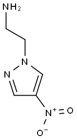 2-(4-nitro-1H-pyrazol-1-yl)ethan-1-amine 结构式