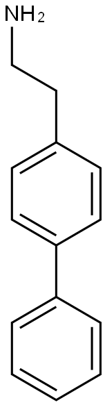 2-(4-phenylphenyl)ethan-1-amine Struktur