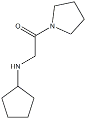  2-(cyclopentylamino)-1-(pyrrolidin-1-yl)ethan-1-one