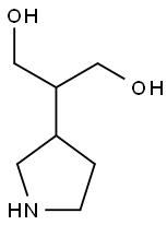 2-(pyrrolidin-3-yl)propane-1,3-diol|