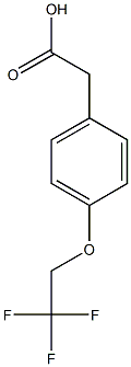  2-[4-(2,2,2-trifluoroethoxy)phenyl]acetic acid