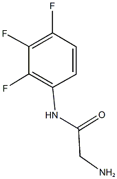 2-amino-N-(2,3,4-trifluorophenyl)acetamide Structure