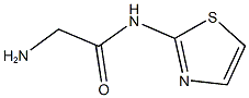2-amino-N-1,3-thiazol-2-ylacetamide Struktur