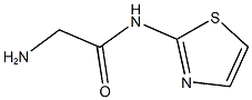 2-amino-N-1,3-thiazol-2-ylacetamide 化学構造式