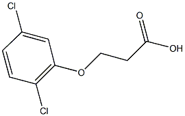 3-(2,5-dichlorophenoxy)propanoic acid Structure