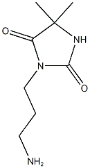 3-(3-aminopropyl)-5,5-dimethylimidazolidine-2,4-dione