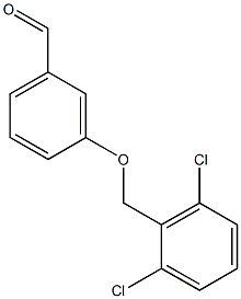 3-[(2,6-dichlorophenyl)methoxy]benzaldehyde 化学構造式