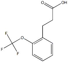 3-[2-(trifluoromethoxy)phenyl]propanoic acid
