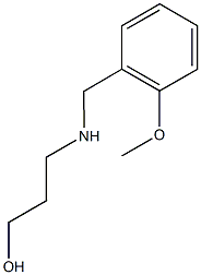 3-{[(2-methoxyphenyl)methyl]amino}propan-1-ol