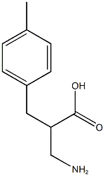 3-amino-2-[(4-methylphenyl)methyl]propanoic acid Structure