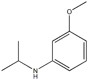 3-methoxy-N-(propan-2-yl)aniline Structure