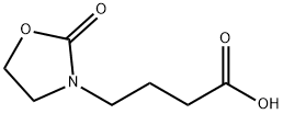 4-(2-oxo-1,3-oxazolidin-3-yl)butanoic acid Structure