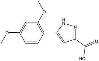 5-(2,4-dimethoxyphenyl)-1H-pyrazole-3-carboxylic acid