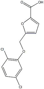 5-(2,5-dichlorophenoxymethyl)furan-2-carboxylic acid Structure