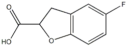  5-fluoro-2,3-dihydro-1-benzofuran-2-carboxylic acid