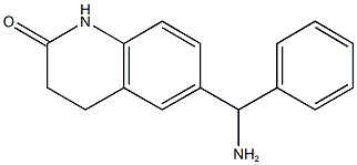 6-[amino(phenyl)methyl]-1,2,3,4-tetrahydroquinolin-2-one Structure