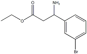 ethyl 3-amino-3-(3-bromophenyl)propanoate|