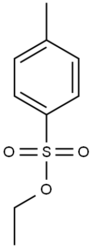 ethyl 4-methylbenzene-1-sulfonate 结构式