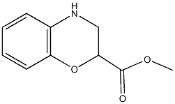 methyl 3,4-dihydro-2H-1,4-benzoxazine-2-carboxylate Structure