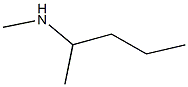 methyl(pentan-2-yl)amine,,结构式
