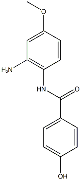 N-(2-amino-4-methoxyphenyl)-4-hydroxybenzamide Structure