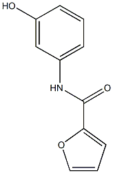 N-(3-hydroxyphenyl)furan-2-carboxamide Structure