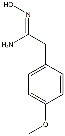 N'-hydroxy-2-(4-methoxyphenyl)ethanimidamide