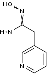 N'-hydroxy-2-(pyridin-3-yl)ethanimidamide Structure