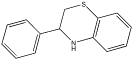 3-Phenyl-3,4-dihydro-2H-1,4-benzothiazine Structure