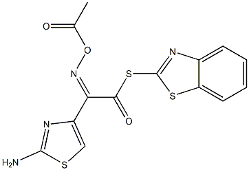 头孢地尼活性新酯,104797-47-9,结构式